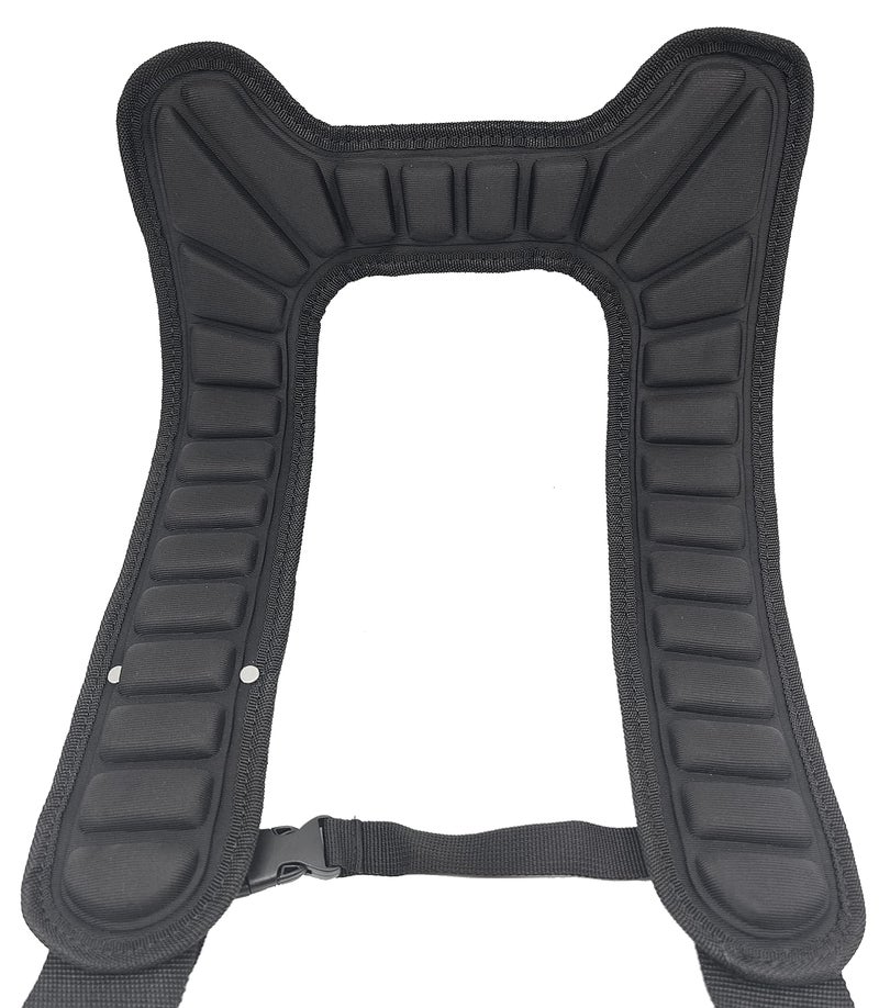 Gatorback حزام التعليق الفاخر Gatorback B616 V2 مع وسادة كتف ورقبة بقناة هواء مصبوبة، حزام صدر وخطافات معدنية لحقائب الأدوات (حمالات)  - Image 2